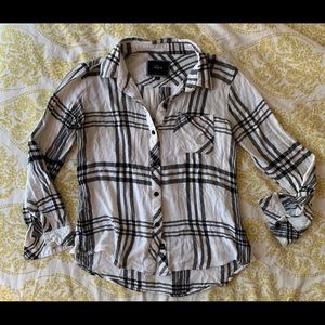 Rails black and white Flannel